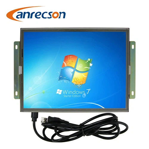 12.1 '' Ochiq freymga chidamli sensorli monitor